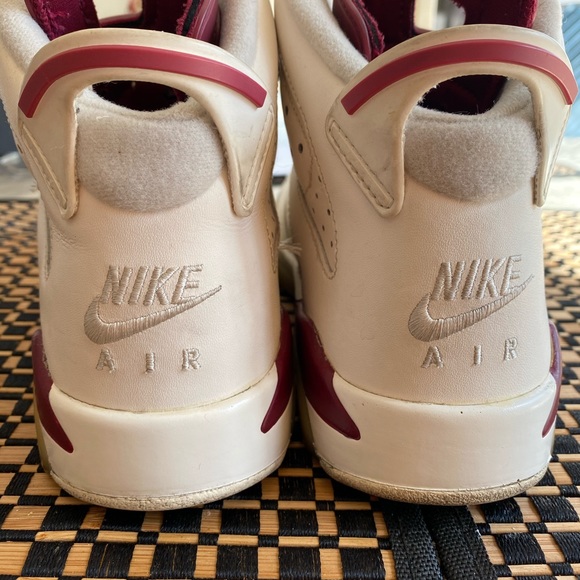 Jordan retro 6 Maroon 6y - Picture 8 of 9